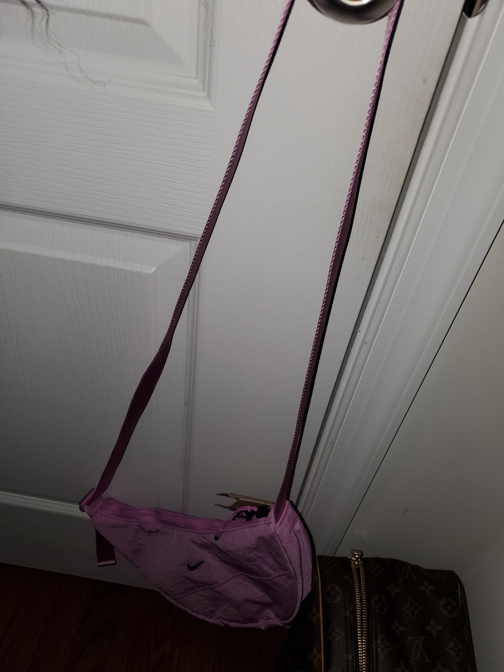 Nike Lavender Crescent Crossbody Bag - Picture 2 of 5
